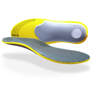 Orthotic plantar fasciitis insoles with arch support to help ease foot and heel pain for men and women
