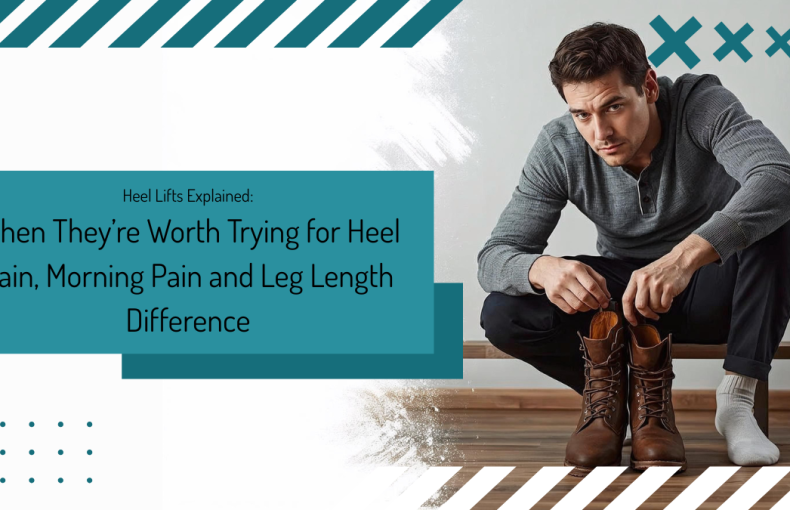 Heel Lifts Explained: When They’re Worth Trying for Heel Pain, Morning Pain and Leg Length Difference